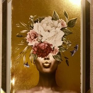 Wall Art - Marmont Hill Gold Hand Foiled Art